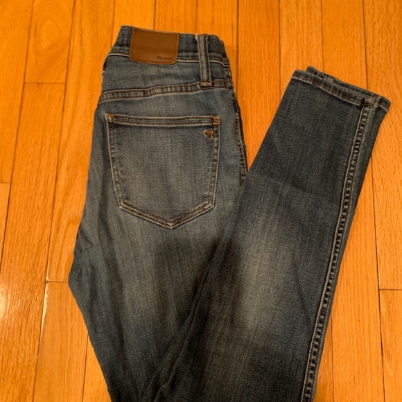 MADEWELL 10" High-Rise Skinny Jeans size 25 - Picture 14 of 15
